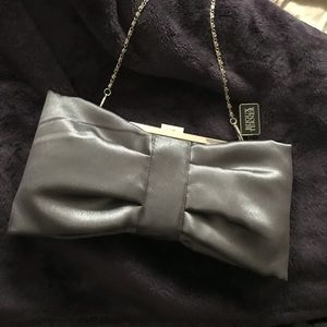 Silver formal purse